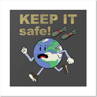 Keep it safe Posters and Art